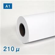 合成紙ロール紙（耐水紙パウチフリー）II（210μ）A1(幅610mm)×50M