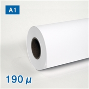 合成紙ロール紙（耐水紙パウチフリー）II（190μ）A1(幅610mm)×50M