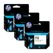 【5月上旬頃入庫予定】HP711インクカートリッジ CZ136A イエロー29ml×3本入