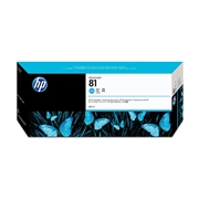 HP81インクカートリッジ シアン C4931A（染料系）