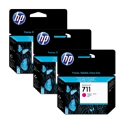 【5月上旬頃入庫予定】HP711インクカートリッジ CZ135A マゼンタ29ml×3本入