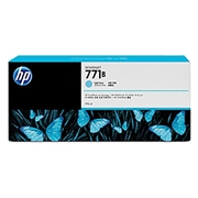 HP771Bインクカートリッジ B6Y04A ライトシアン775ml