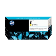 HP81プリントヘッド/クリーナー イエロー C4953A（染料系）