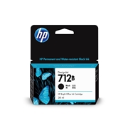 HP712Bインクカートリッジ ブラック 3ED28A（顔料系）38ml