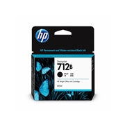 【5月中旬頃入庫予定】HP712B インクカートリッジ ブラック 3ED29A（顔料系）80ml