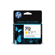 HP712インクカートリッジ イエロー 3ED69A（染料系）29ml