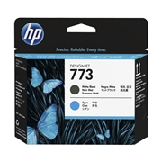 HP773プリントヘッド C1Q20A マットブラック/シアン