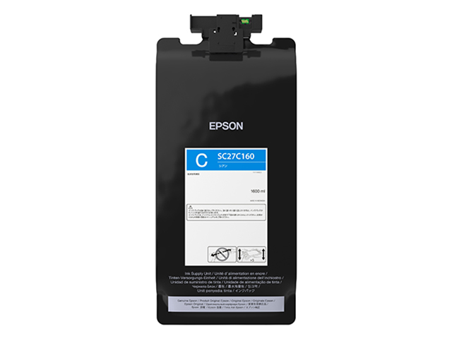 エプソン(EPSON) 純正インクカートリッジ　SC27C160　シアン　1600ml
