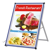 【販売終了】LED型 A型看板 B1サイズ シルバー