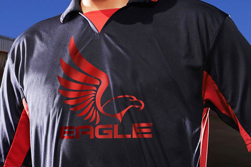 Tシャツにアイロン転写したイメージ画像