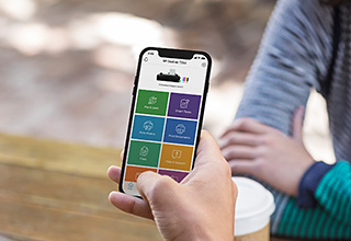 モバイル印刷を利用しているイメージ画像