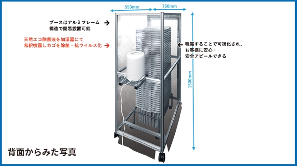 製品全体を背後からみた際の画像